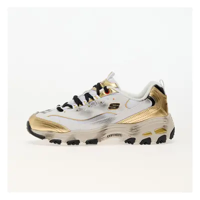 Tenisky Skechers D'Lites-Vintage Vision White/ Black/ Gold EUR