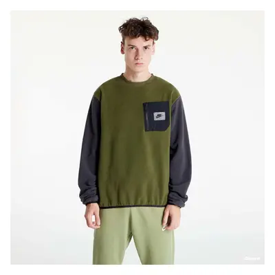 Mikina Nike Sportswear Therma-FIT Utility Fleece Sweatshirt Green