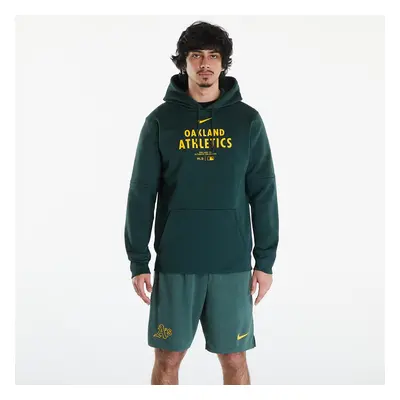 Mikina Nike Men's AC TF Hoodie PO Oakland Athletics Pro Green/ Pro Green