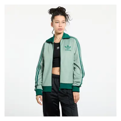 Mikina adidas Adicolor Classic Track Top Silver Green