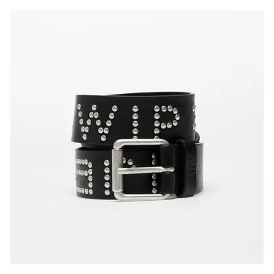 Carhartt WIP Script Studs Belt Black/ Silver