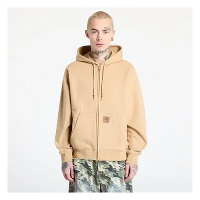 Mikina Carhartt WIP Hooded Eldon Sweat Jacket UNISEX Dusty H Brown