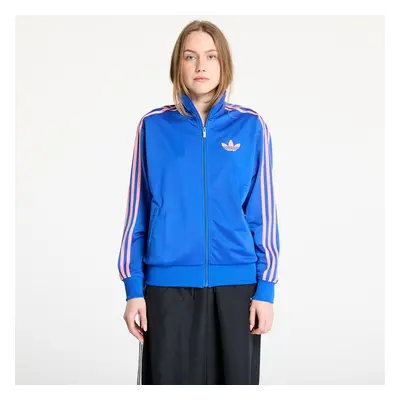 Mikina adidas Firebird Adicolor Classic Loose Tracktop Blue/ Semi Pink Spark