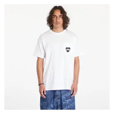 Tričko Carhartt WIP Short Sleeve Amour Pocket T-Shirt UNISEX White/ Black