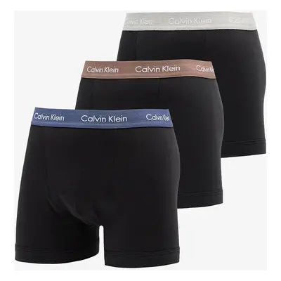 Boxerky Calvin Klein Cotton Stretch Trunk 3-Pack Black