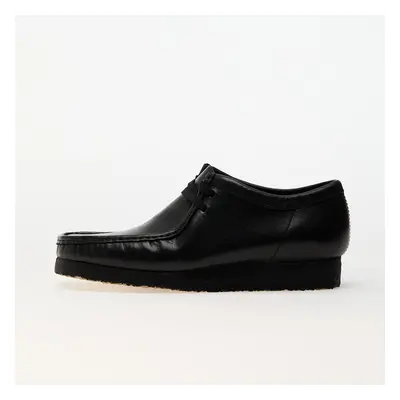 Tenisky Clarks Originals Wallabee Black Leather EUR