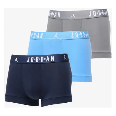 Boxerky Jordan Jhm Mens Flight Cotton Trunk 3-Pack University Blue