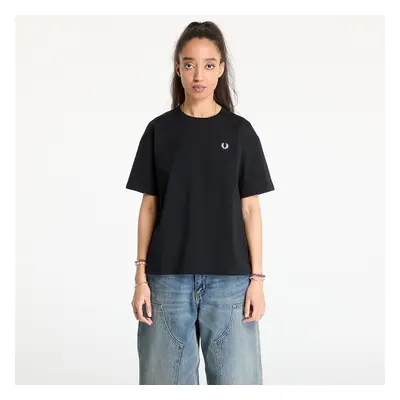 Tričko FRED PERRY Crew Neck T-Shirt Black