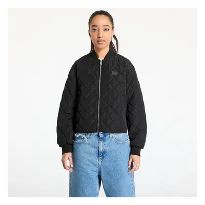 Bunda Calvin Klein Jeans Low Quilted Bomber Jacket Black