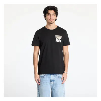 Tričko Calvin Klein Jeans Soft Box Monogram Tee Black