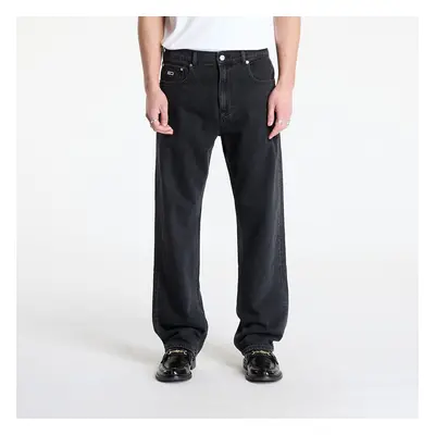 Kalhoty Tommy Jeans Otis Regular Straight Jeans Denim Black