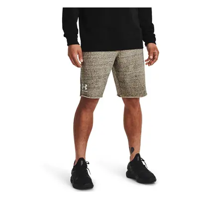 Šortky Under Armour Rival Terry Short Khaki Base Full Heather