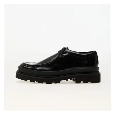 Tenisky Clarks Originals Badell Seam Black HiShine Lea EUR