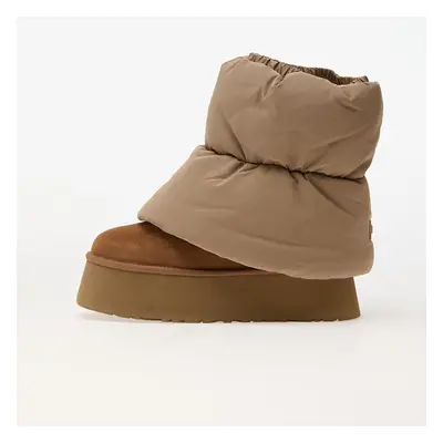 Tenisky UGG W Classic Mini Dipper Puffer Amphora/ Chestnut EUR