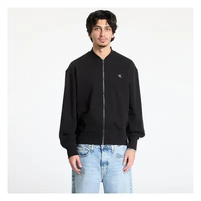 Mikina Calvin Klein Jeans Heavyweight Ck Embro Sweatshirt Black