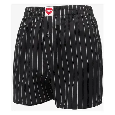 Trenky Carhartt WIP Cotton Boxer Seaton Stripe/ Black/ Wax