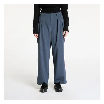 Kalhoty Calvin Klein Jeans Tailored Wide Leg Pants Blue