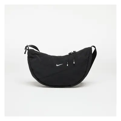 Taška Nike Aura Crescent Crossbody Bag 4L Black/ Black/ Matte Silver