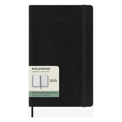 Moleskine Plánovací Zápisník Měkký Černý