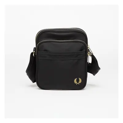 Taška FRED PERRY Textured Nylon Side Bag Black