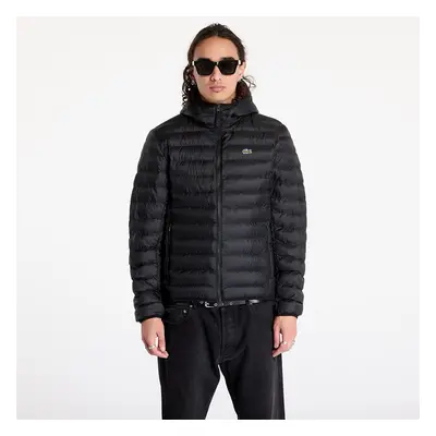 Bunda LACOSTE Water-Repellent Quilted Puffed Jacket Black