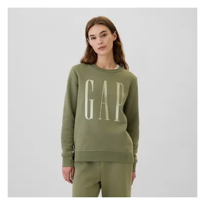 Mikina GAP Logo Sweatshirt Walden Green