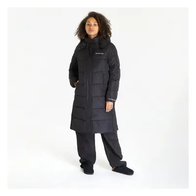 Bunda Calvin Klein Jeans Hooded Puffer Coat Black