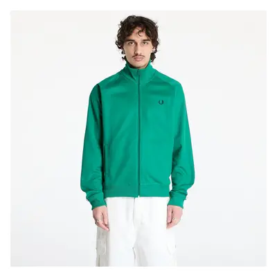 Mikina FRED PERRY Taped Track Jacket Label Green