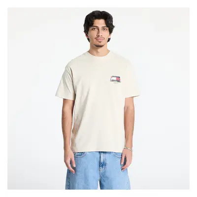 Tričko Tommy Jeans Rlx Novelty Tee Beige