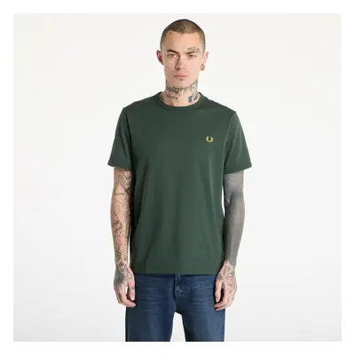 Tričko FRED PERRY Ringer T-Shirt Court Green