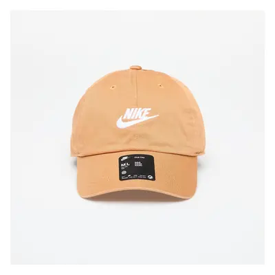 Kšiltovka Nike Club Unstructured Futura Wash Cap Flax/ White