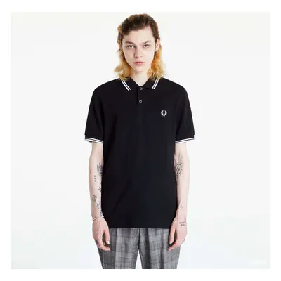 Tričko FRED PERRY Twin Tipped Shirt Black