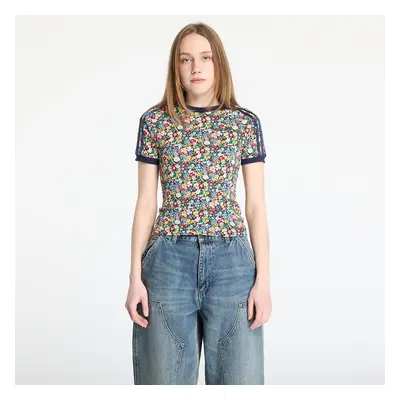 Tričko adidas Originals X Liberty London Cali Tee Multicolor/ Night Indigo