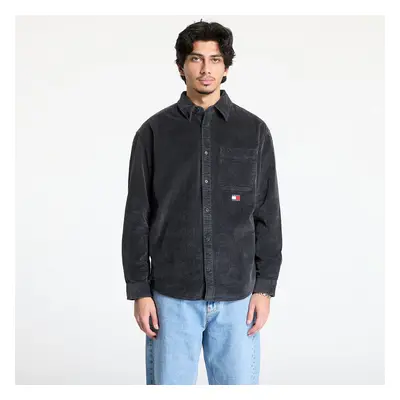 Bunda Tommy Jeans Relaxed Chunky Cord Overshirt Gray