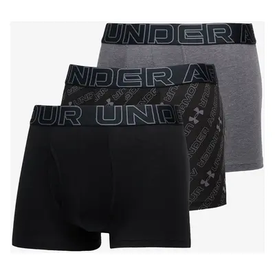 Boxerky Under Armour Performance Cotton Nov 3in Black