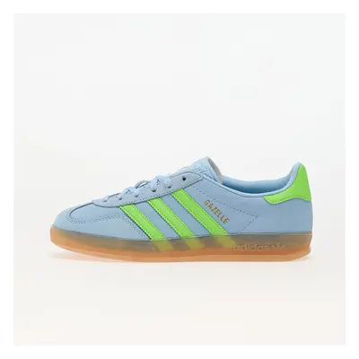 Tenisky adidas Gazelle Indoor W Clear Sky/ Solar Green/ Gum EUR