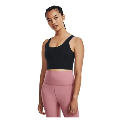 Tílko Under Armour Meridian Fitted Crop Tank Black