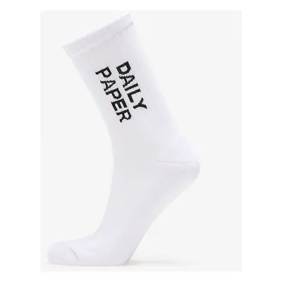 Daily Paper Logotype Socks White/ Black