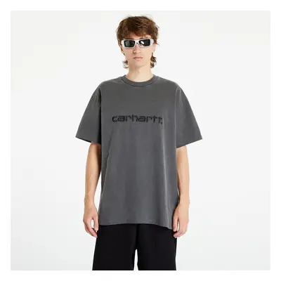 Tričko Carhartt WIP Duster Short Sleeve T-Shirt UNISEX Black Garment Dyed