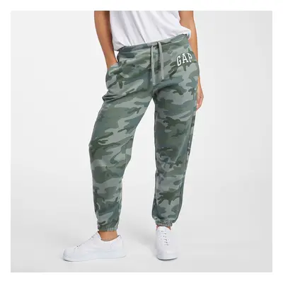 Tepláky GAP Logo Jogger Sweatpants Camo