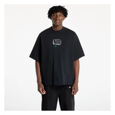 Tričko Nike Solo Swoosh Tee GPX Black/ Malachite