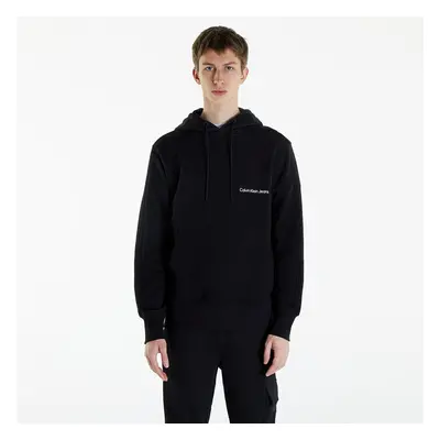 Mikina Calvin Klein Jeans Institutional Hoodie CK Black