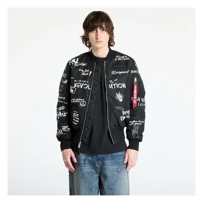 Bunda Alpha Industries MA-1 Peace Black