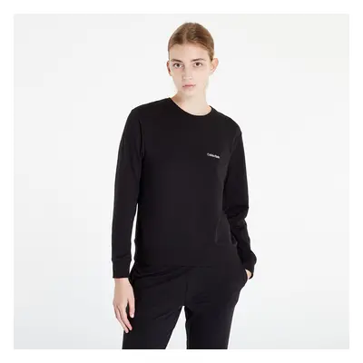 Calvin Klein Modern Cotton Lw Rf L/S Sweatshirt Black