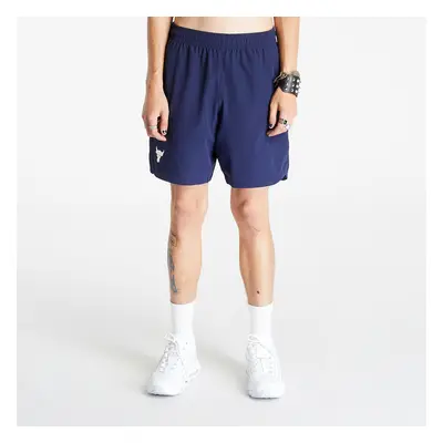 Šortky Under Armour Project Rock Woven Shorts Midnight Navy/ White