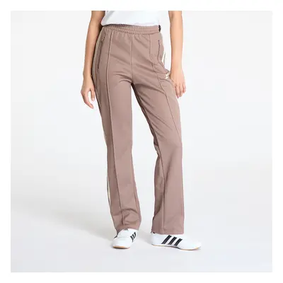 Kalhoty adidas Adicolor Classic Track Pant Regular Tapered Leg Trace Brown/ Wonder White