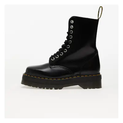 Tenisky Dr. Martens Quad Squared Black Polished Smooth EUR