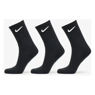 Ponožky Nike Everyday Cushioned Training Crew Socks 3-Pack Black/ White