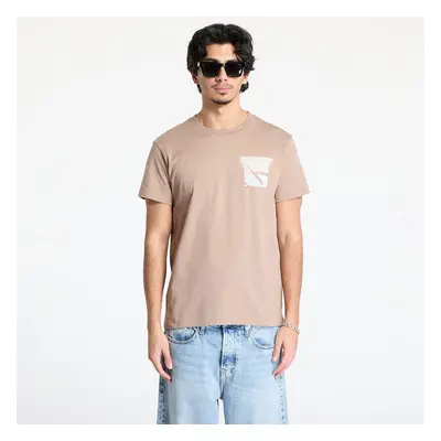 Tričko Calvin Klein Jeans Soft Box Monogram Tee Taupe Gray