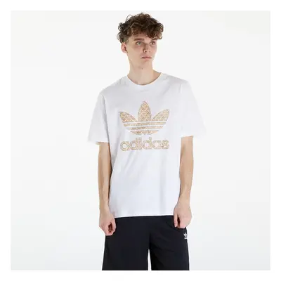 Tričko adidas Classic Monogram Graphic Short Sleeve Tee White/ Sand Strata